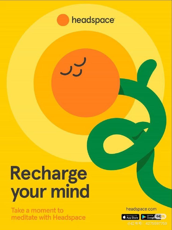 Problem/Solution: Headspace Recharge — Problem/Solution Meta ad example for Health & Wellness