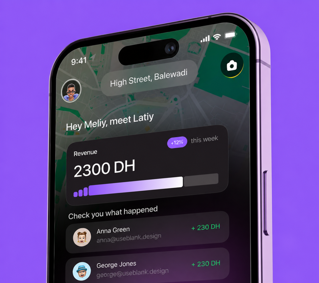 WhatsApp chat on a phone screen