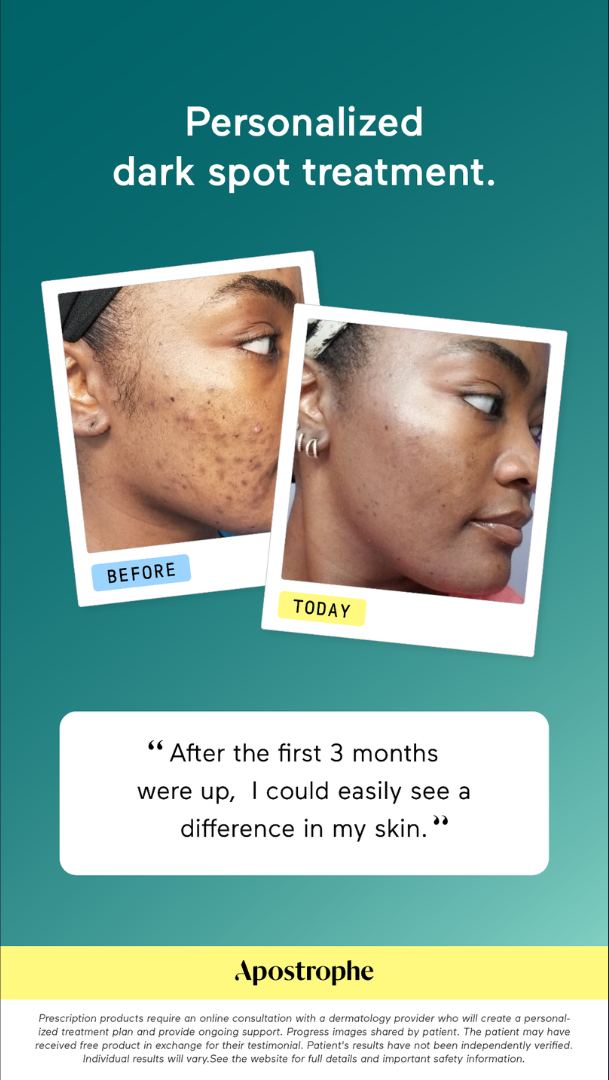 Before/After Ad Breakdown for Skincare — Before/After Meta ad example for Skincare