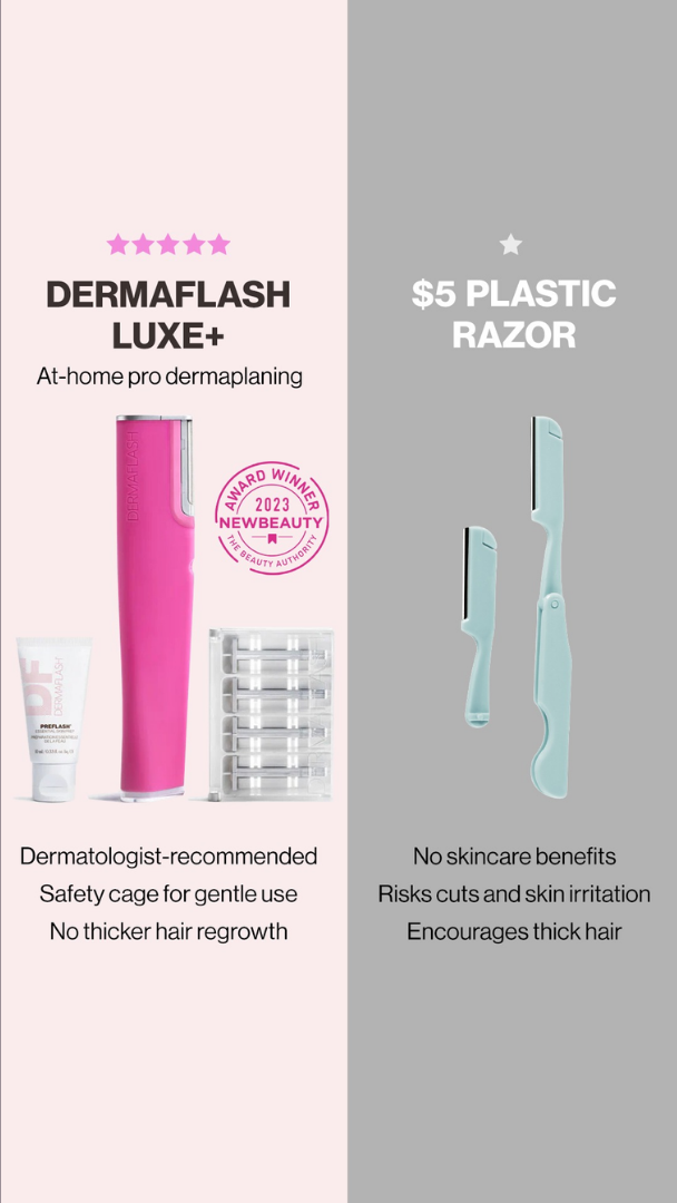 Comparison Ad Breakdown for Skincare Tools — Comparison Meta ad example for Skincare
