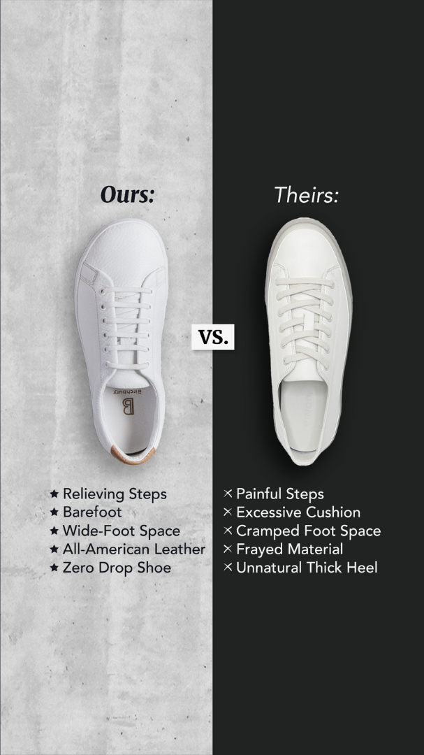 Comparison Ad Breakdown for Apparel — Comparison Meta ad example for Apparel