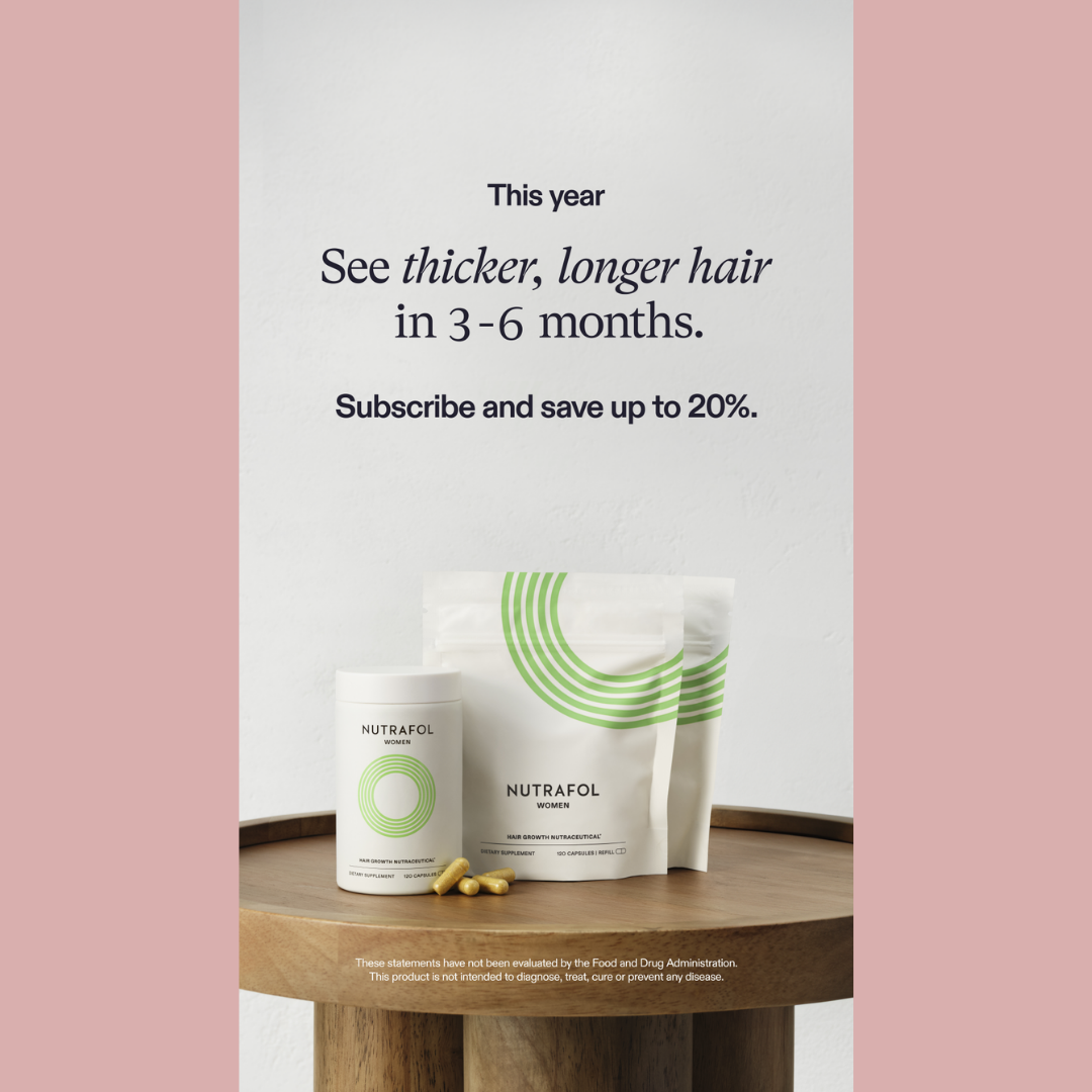 Problem/Solution Ad Breakdown for Hair Growth Subscription — Problem/Solution Meta ad example for Health & Wellness