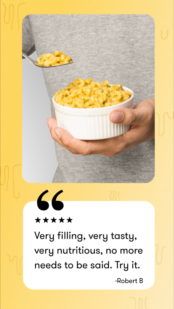 Social Proof Ad Breakdown for Food — Social Proof / Testimonial Stack Meta ad example for Food & Beverage